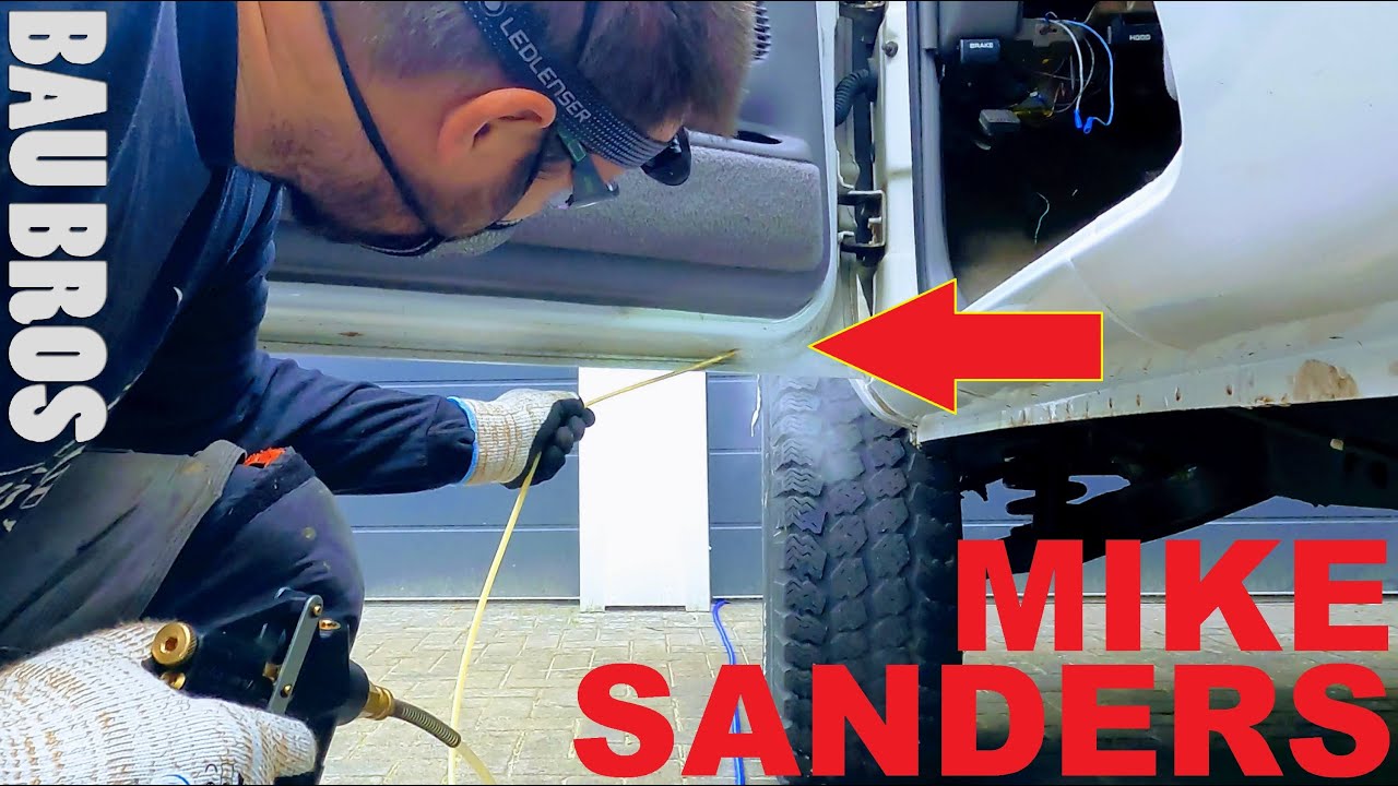 MIKE SANDERS selber aufbringen: wir machen Korrosionsschutz am Dodge Ram AMI günstig selbst