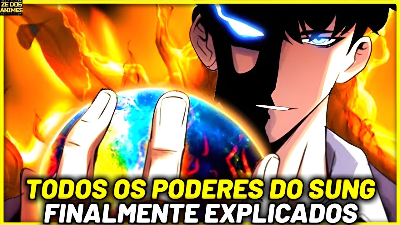 TODOS OS PODERES DO SUNG JIN WOO EXPLICADOS EM SOLO LEVELING