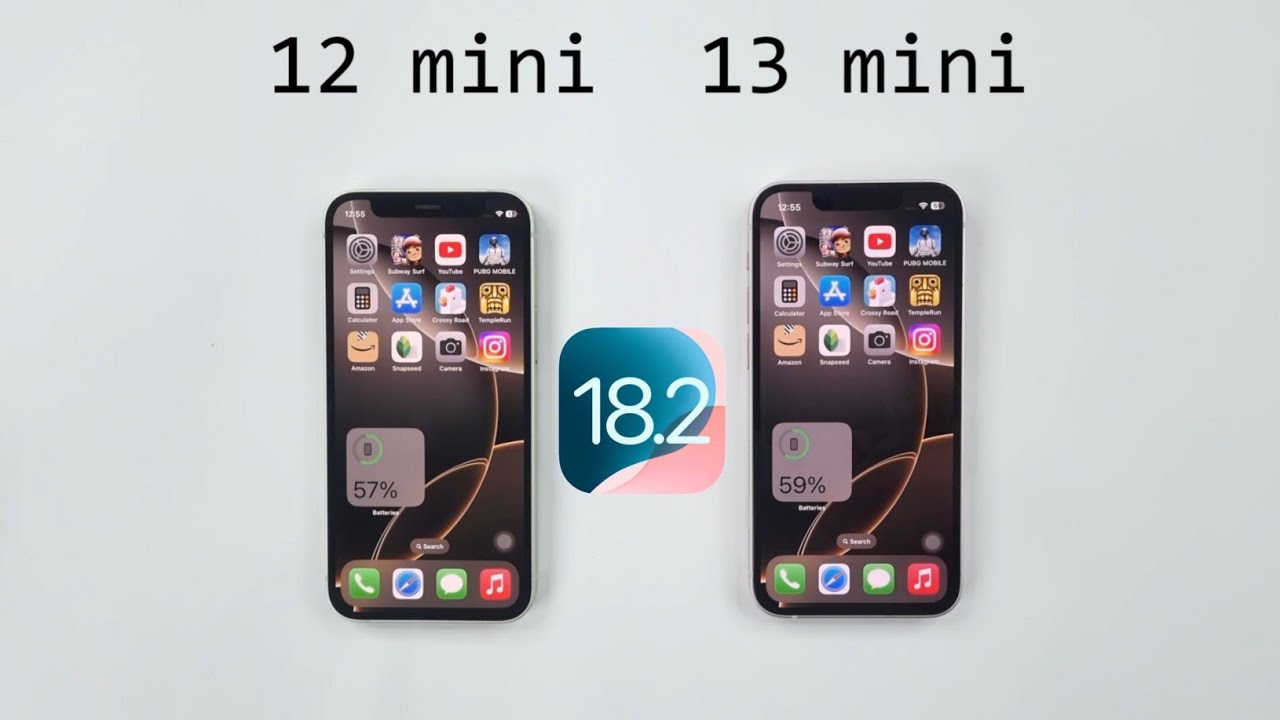 iOS 18.2 | iPhone 12 mini vs iPhone 13 mini Speed Test