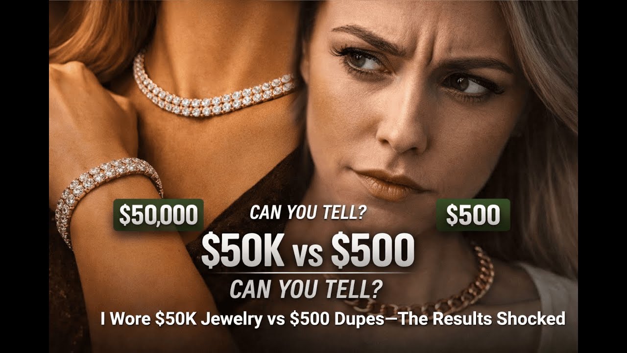 I Wore $50K Jewelry vs $500 Dupes—The Results Shocked Me