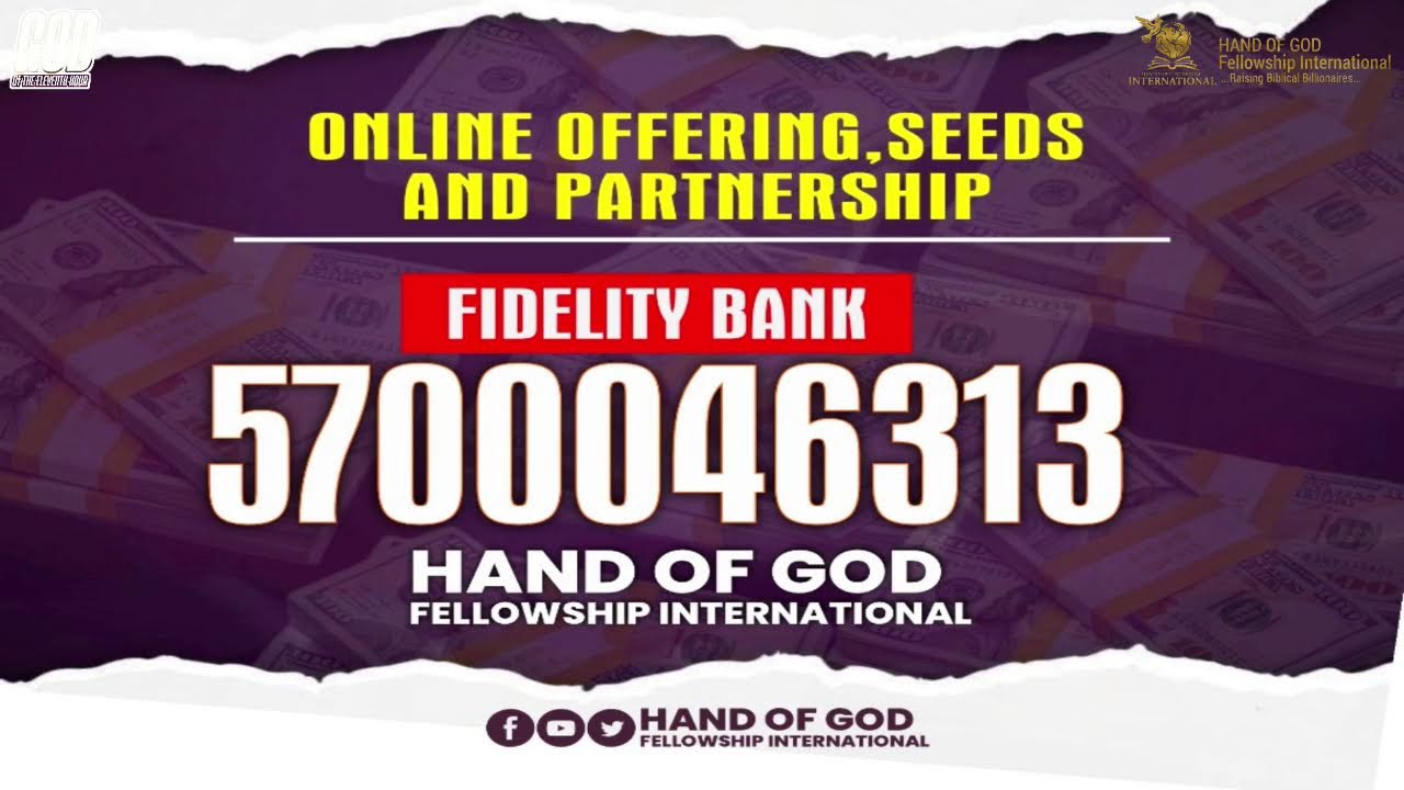 HAND OF GOD FELLOWSHIP INT'L