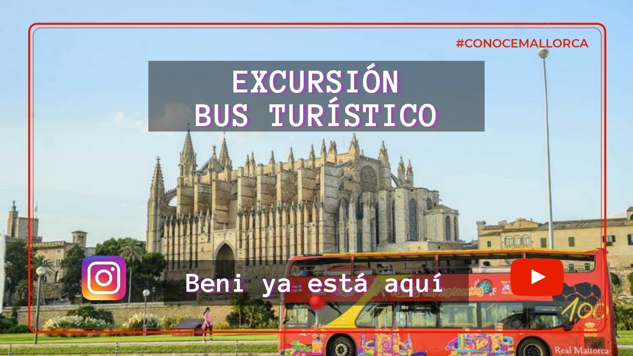 Excursión por Palma con bus turístico 🚌🚌 | Qué ver en Mallorca?? #3 🌴🌴