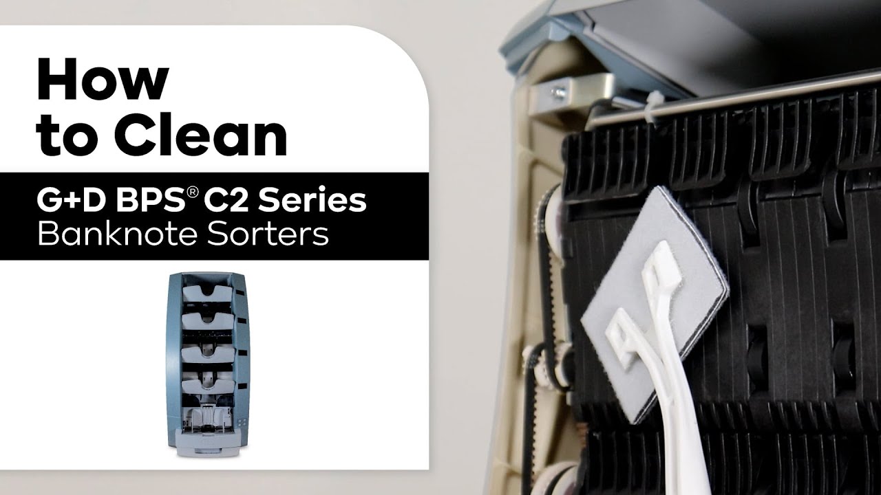 How to Clean G+D BPS C2