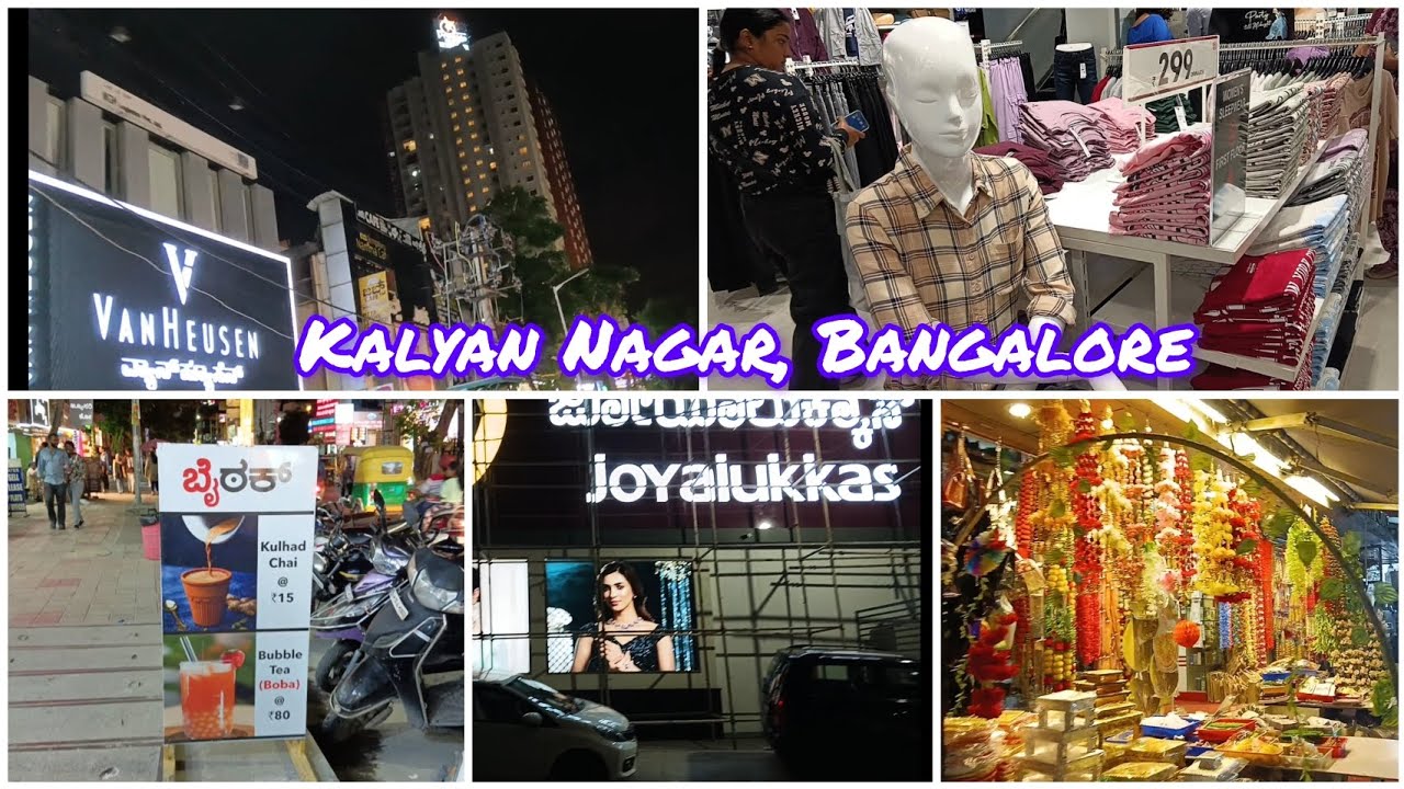 Kalyan Nagar, Bangalore | Cool and friendly environment | Showrooms | #tnsv #vlog2