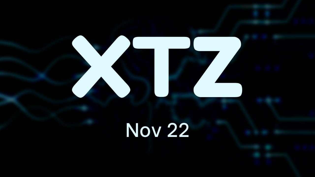 Tezos XTZ Technical Analysis (22 Nov 2021)