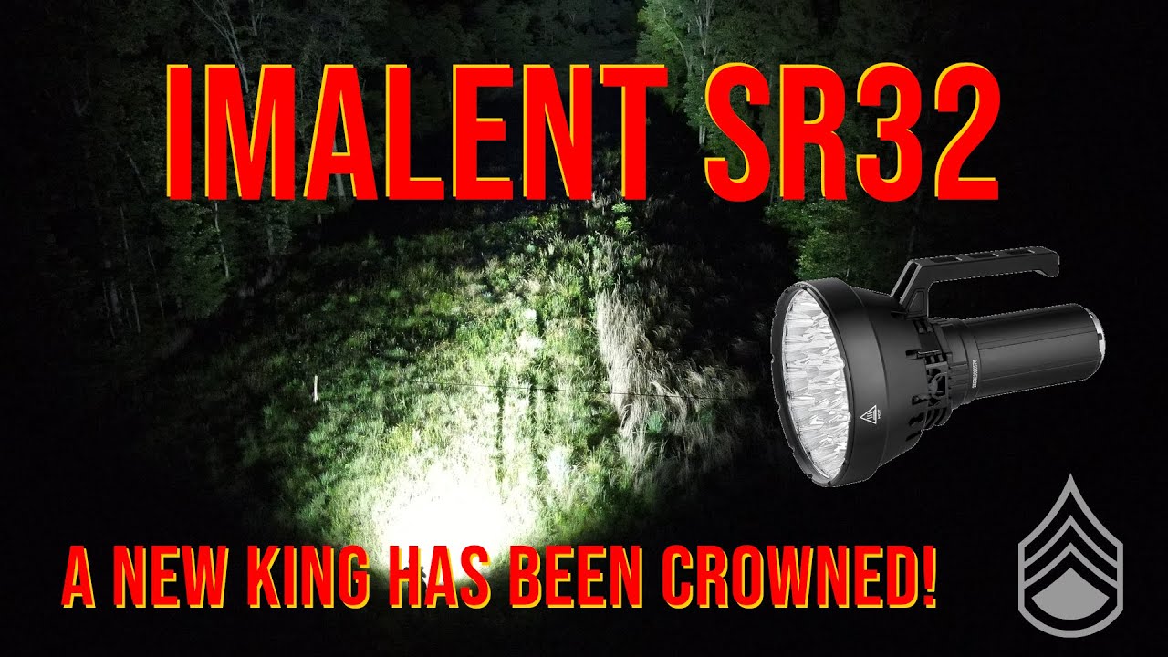 Imalent SR32 - A New King Has Taken The Throne! World's Brightest Flashlight!