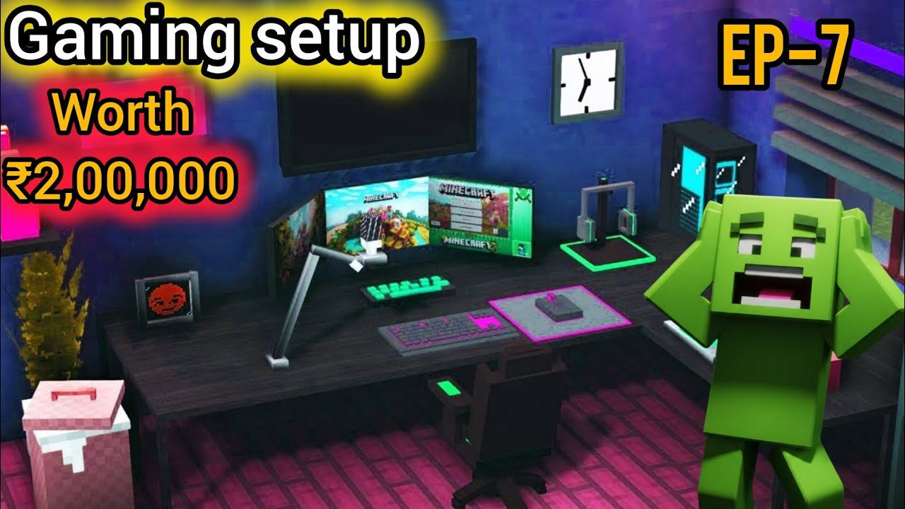 I Built My Dream Gaming Studio in Minecraft!EP-7