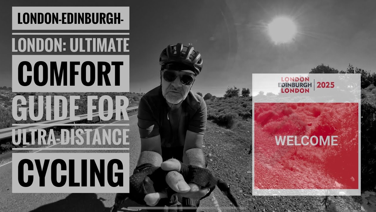 My view for Comfort on an Ultra-Distance Cycling Event like London-Edinburgh-London