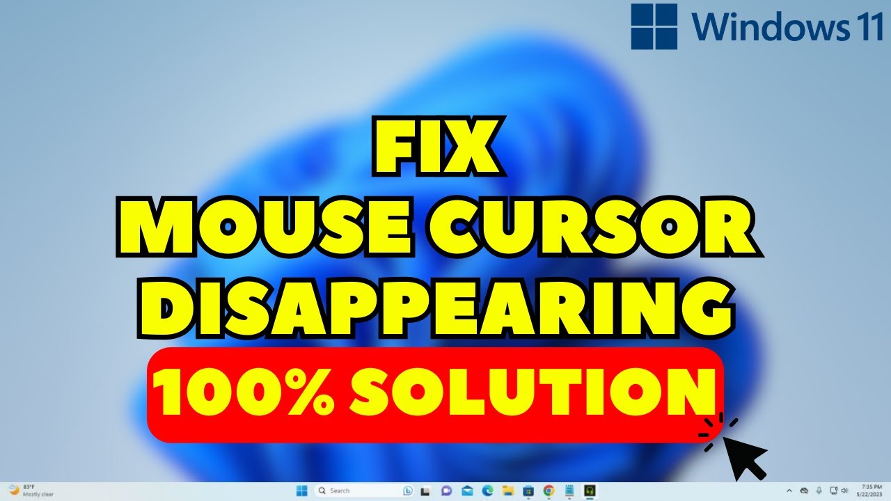 Mouse Disappeared in Windows 11 and Windows 10 (Simple Fix) Cursor Missing