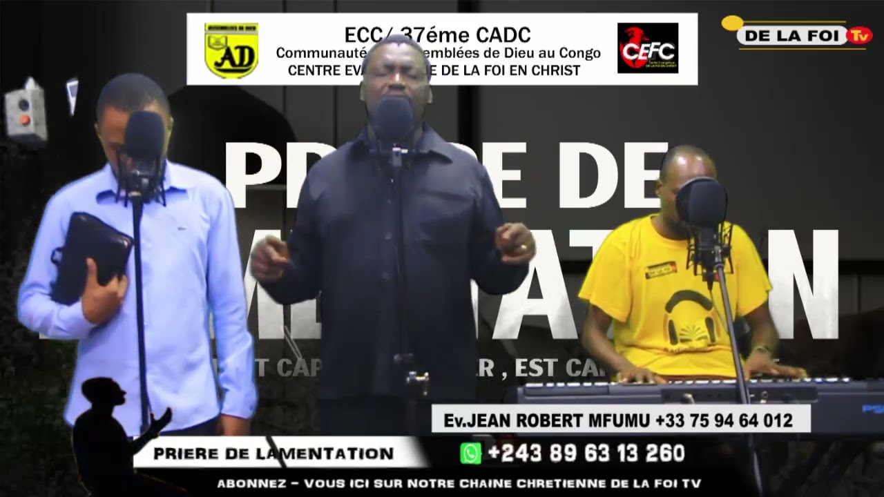 PRIERE DE LAMENTATION jeudi le 05 02 2026