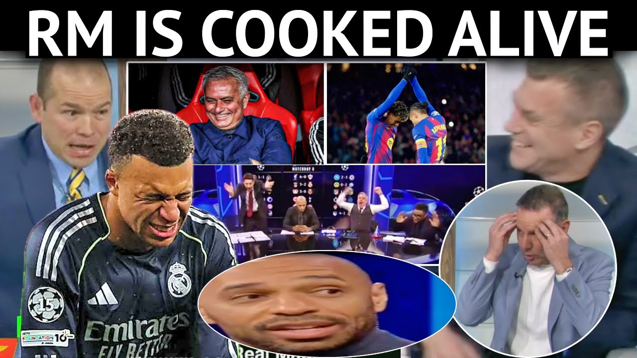 The Media Is Losing It Over Barcelona! Real Madrid is COOKED ALIVE - Champions League
