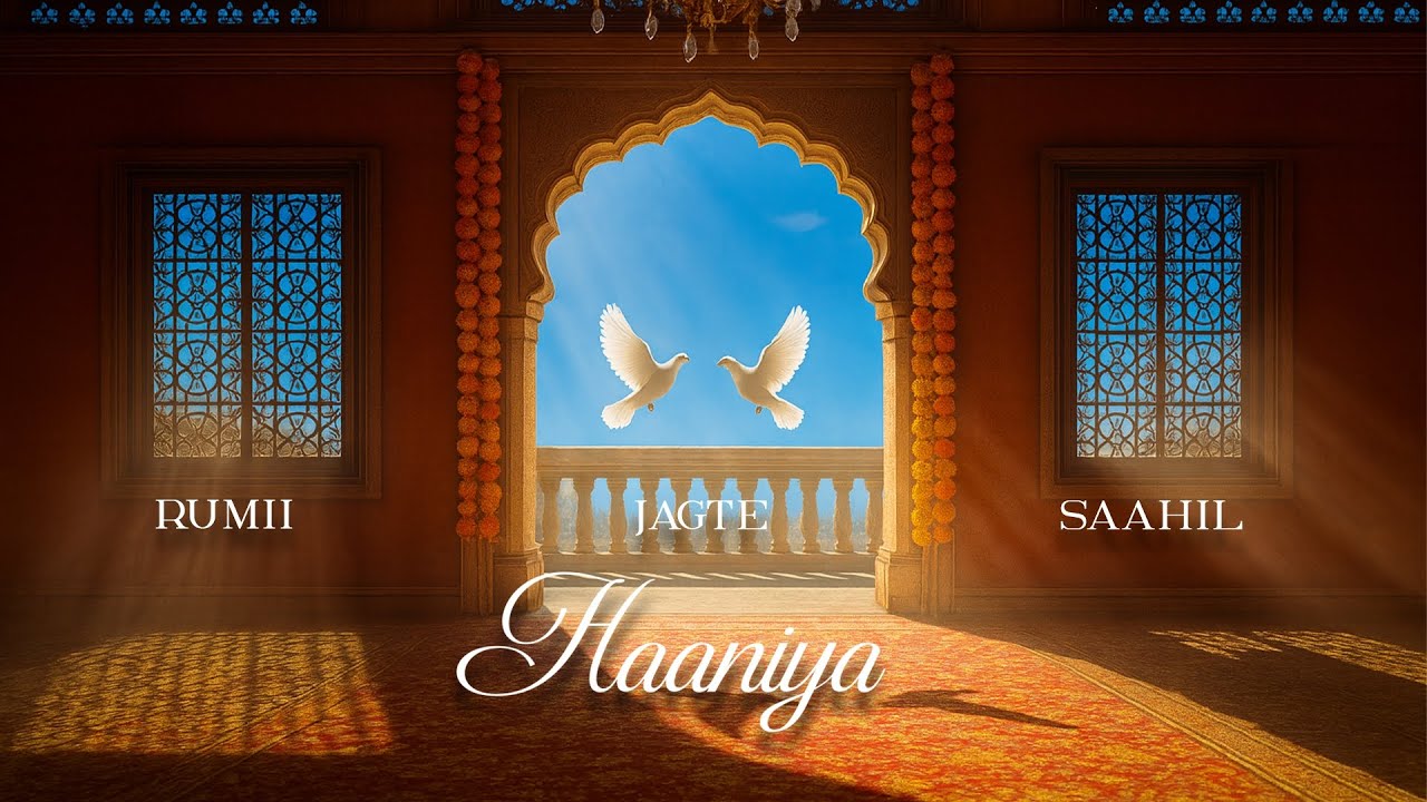 Rumii, Jagte, Saahil - Haaniya (Official Visualiser)