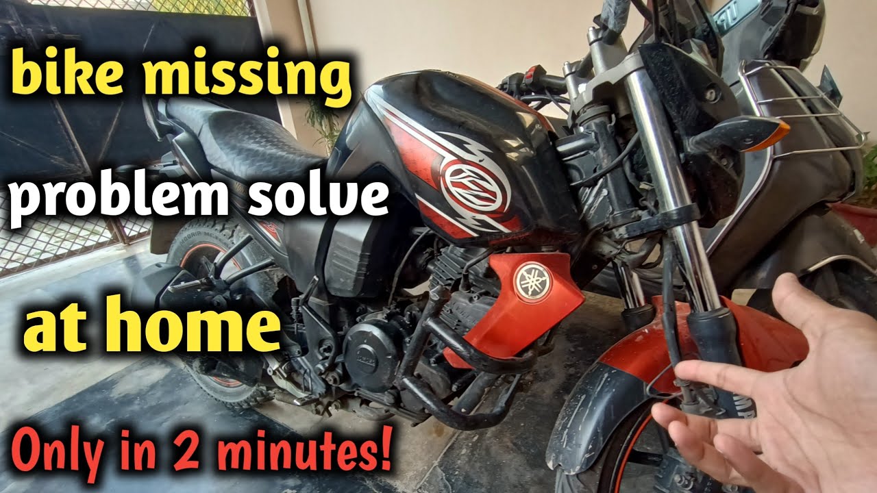 Repair bike missing problem at home! - bike jerk problem solution in 2 minutes! 🔥