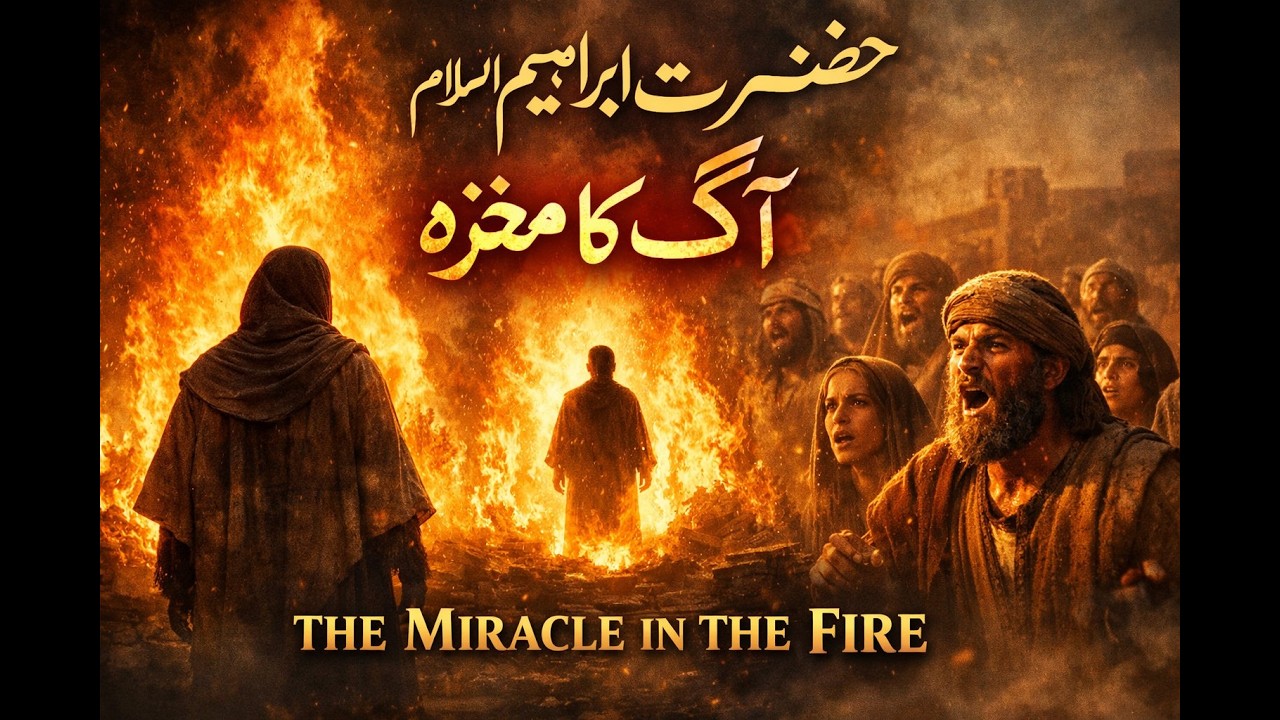 Hazrat Ibrahim (AS) Aur Aag Ka Mo‘jza | Allah Ki Qudrat Ka Saboot