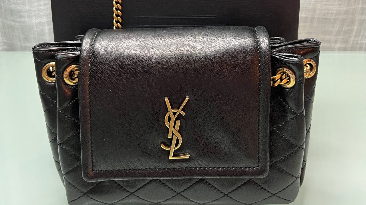 *UNBOXING* YSL Mini Nolita in Lambskin