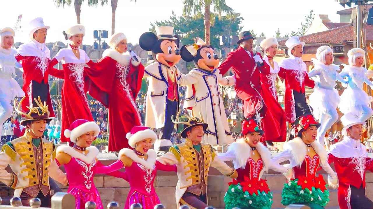 【4K】TDS イッツ・クリスマスタイム！ 2019 ／ It’s Christmas Time! 2019【11/10 ミキ広左サイド ※３ステ】