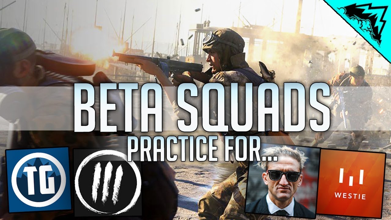 Battlefield 5 BETA SQUADS Practice - BF5 Sniping Gameplay