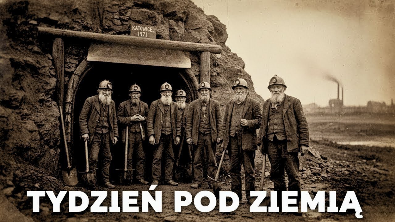 (1971, Katowice) - 43 górników weszło pod ziemię — po tygodniu wyszli