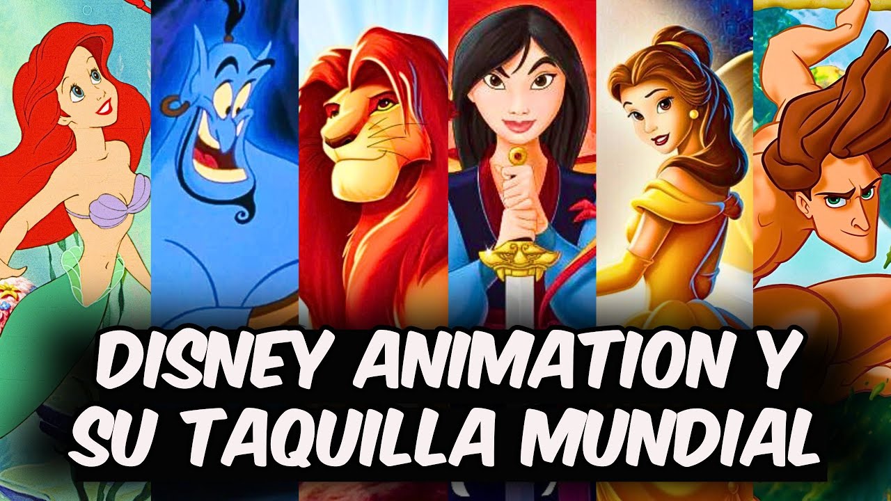 La Evolución de Disney Animation en la Taquilla Mundial II: El Renacimiento de Disney, su mejor era.