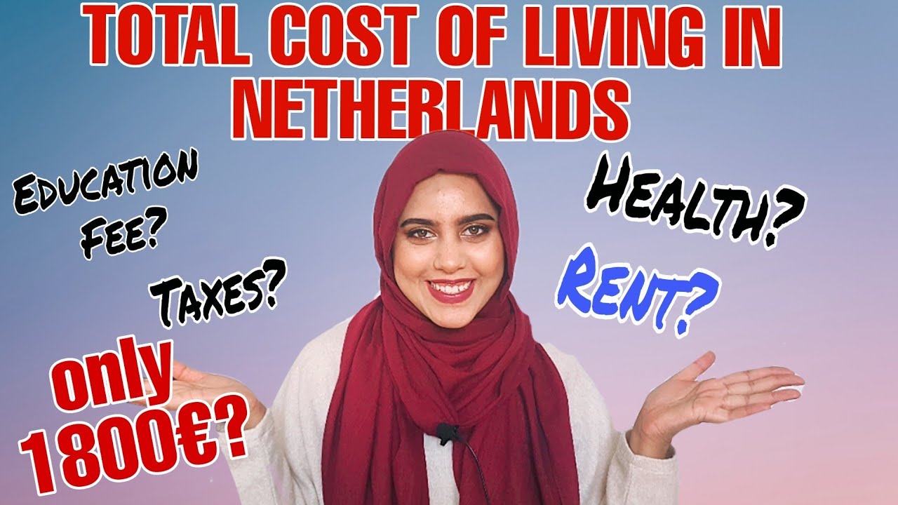 TOTAL COST OF LIVING IN NETHERLANDS  BY PAKISTANI EXPAT || Monthly Budget( 2 pp) || in URDU