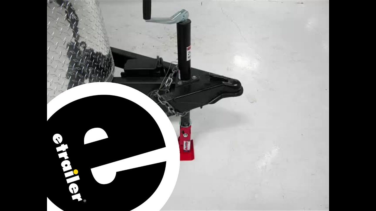 etrailer | An In-Depth Look at the Fastway Flip Automatic Fold-Up Jack Foot for 2-1/4