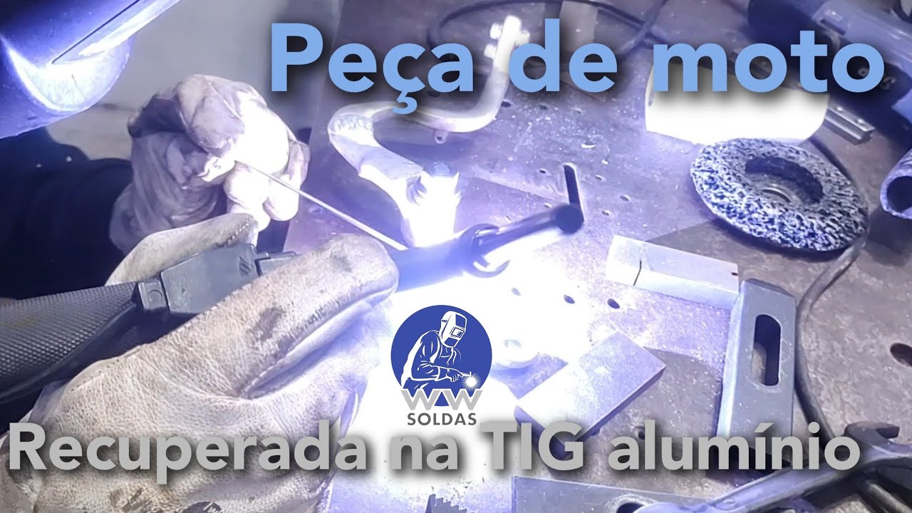 Como preparar a peça antes da solda TIG alumínio