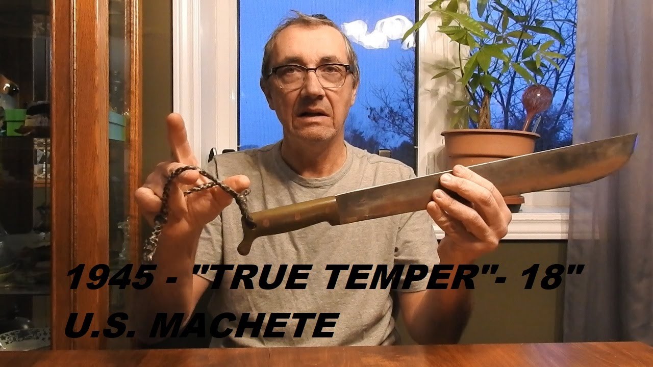 True Temper Machete from 1945 - Jan 10 - 2021