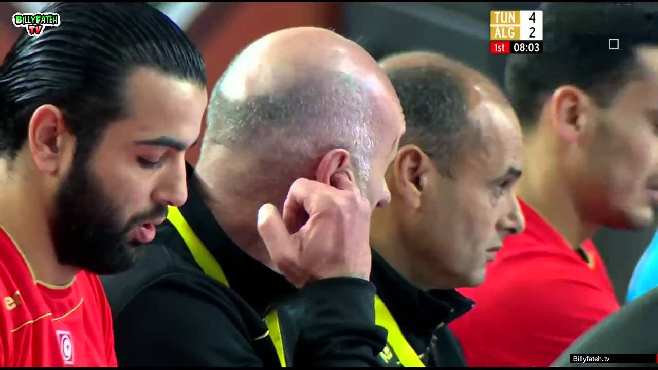 Tunisie VS Algerie Handball 1/2 finale CAN 2016