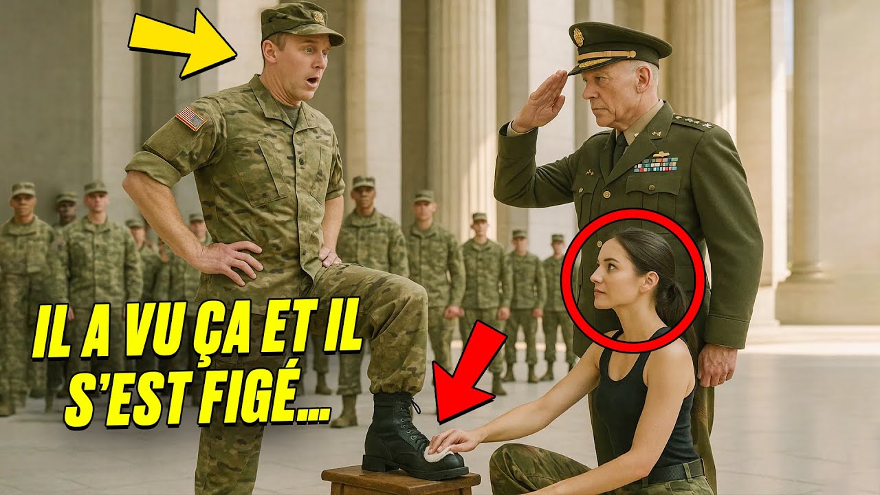 Le colonel lui ordonna de cirer ses bottes — puis blêmit quand le général la salua