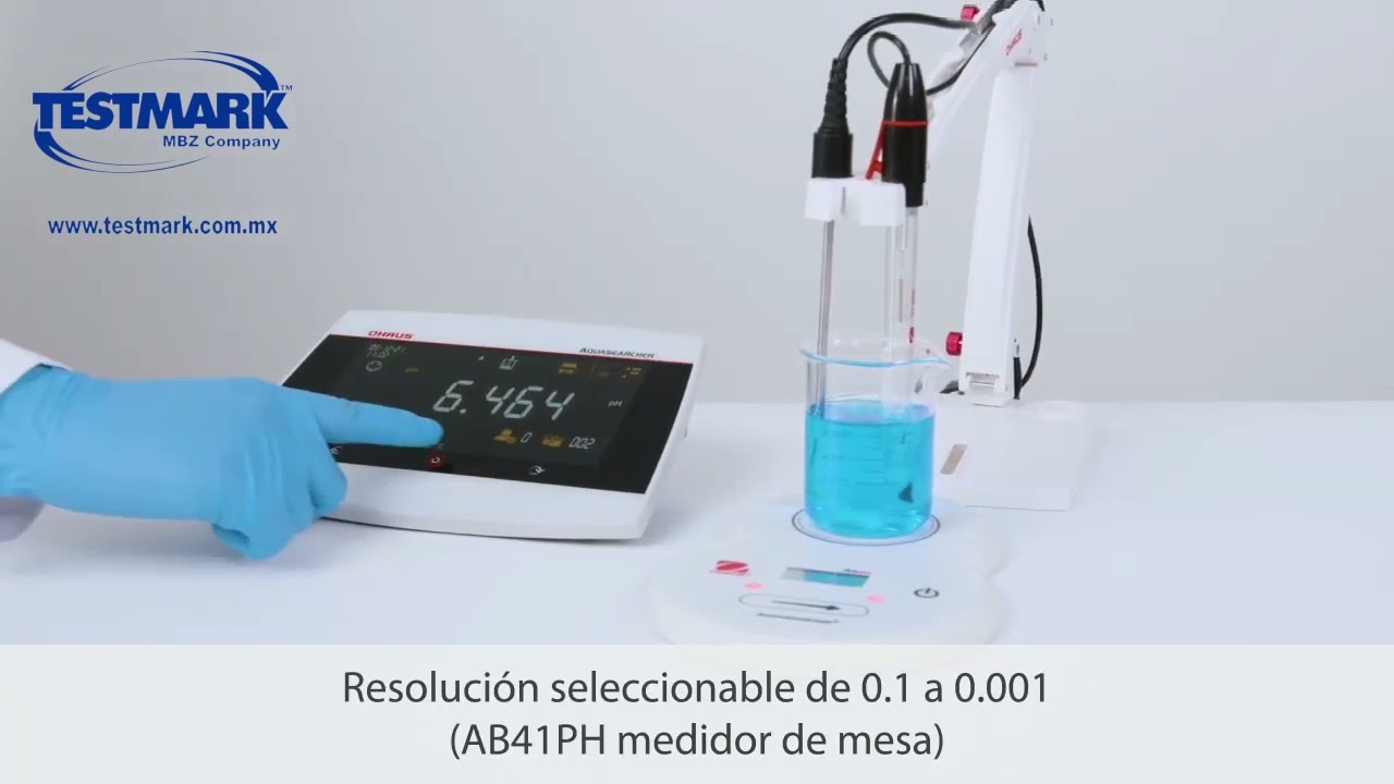 Medidores de pH, AquaSearcher Ohaus