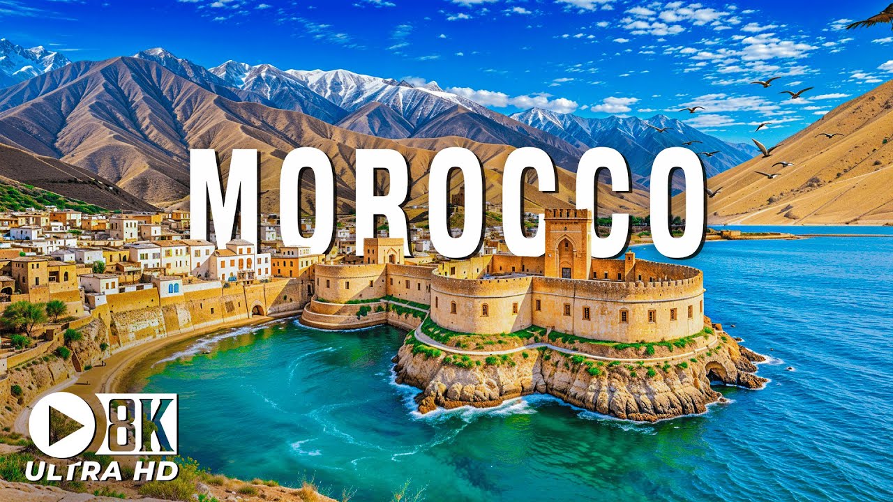 Morocco, Africa 8K UHD - Explore Ancient Fortresses And Unique Architecture