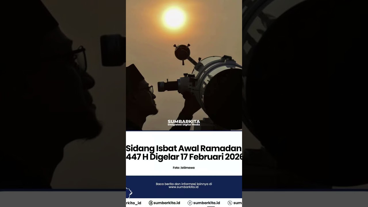 The isbat session for the beginning of Ramadan 1447H is held on February 17, 2026