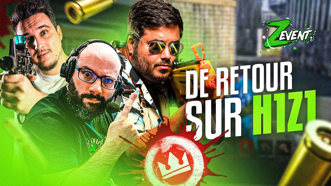 LE RETOUR SUR H1Z1 PENDANT LE ZEVENT ! (Feat. Gotaga, Moman, Gius et ChowH1) 💚