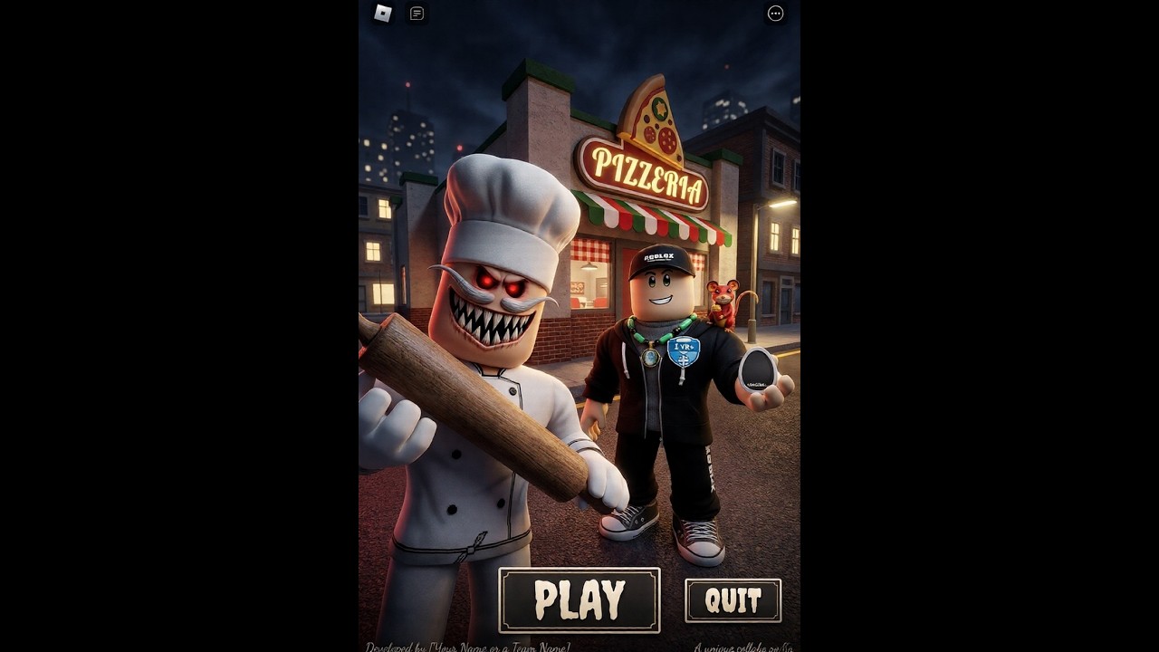 HINABOL AKO NG KILLER CHEF SA PIZZERIA! (ROBLOX ESCAPE HORROR)