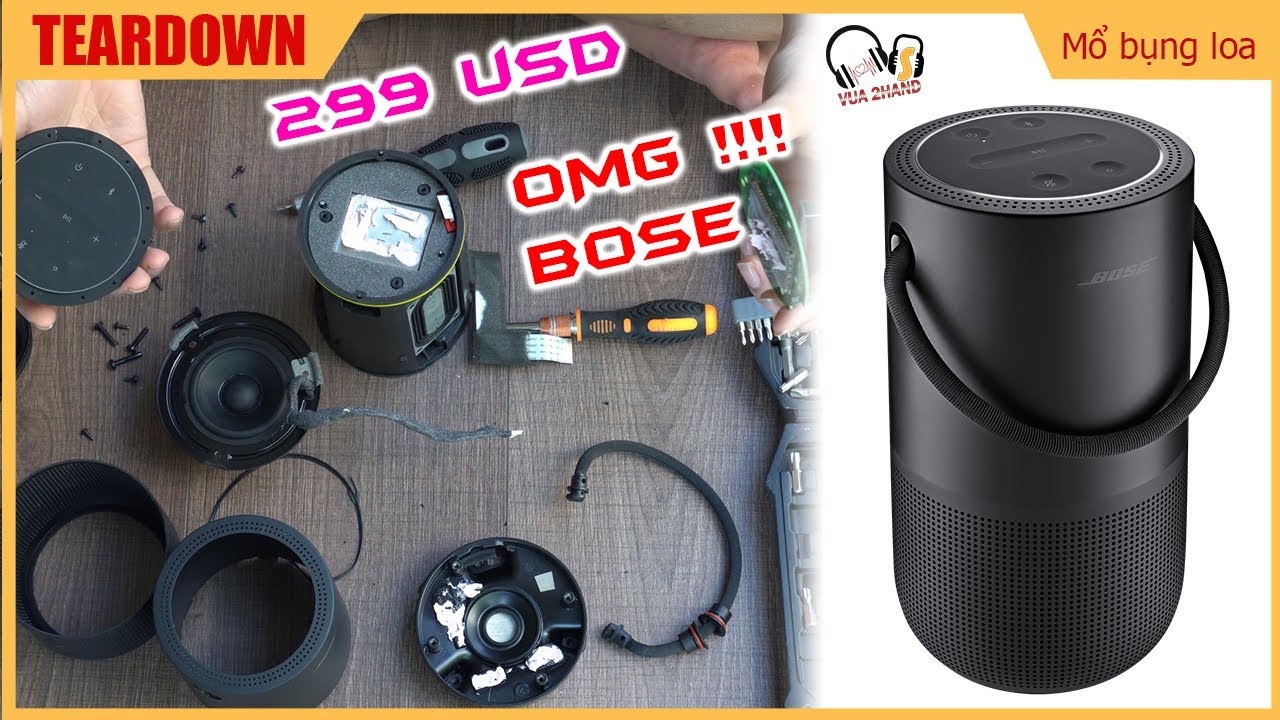 Bose portable home speaker Teardown | Loa bose quá khủng ??