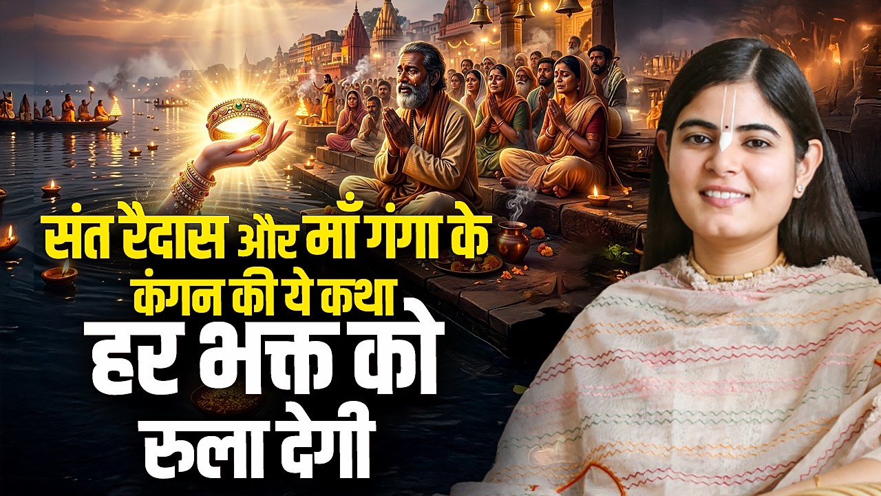 संत रैदास और माँ गंगा के कंगन की ये कथा हर भक्त को रुला देगी | देवी चित्रलेखा जी