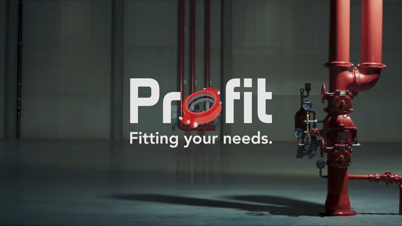 PROFIT Yivli Boru Bağlantı Elemanları ile yangın sprinkler tesisatınız güvence altında