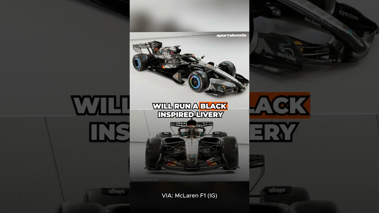 McLaren представили специальную ливрею Формулы-1 для тестовых заездов в Барселоне 🏎️