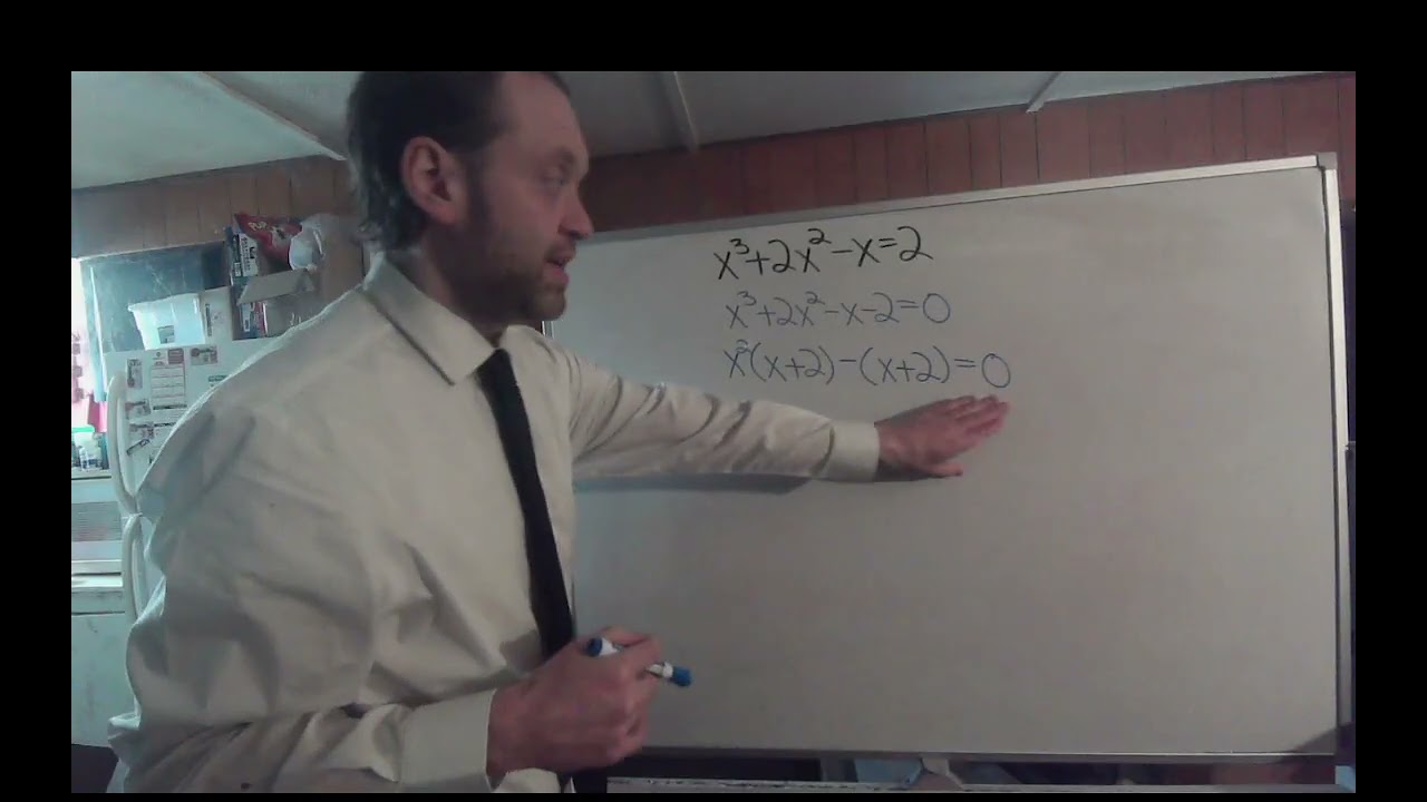 Solving Polynomial Equations by Factoring