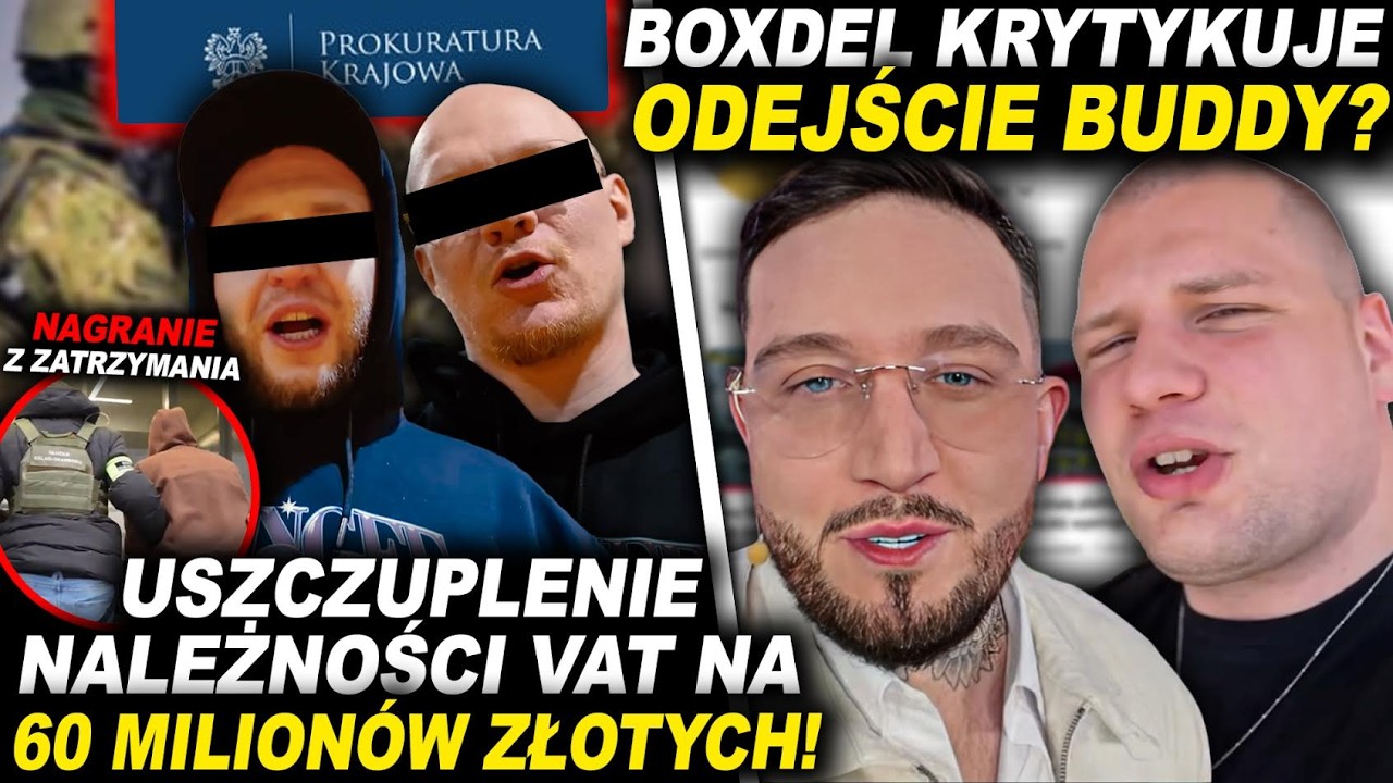 KOMUNIKAT PROKURATURY WS. ZATRZYMANIA BUNGEE! (DZINOLD, BANDURA, BOXDEL, WARDEGA, BUDDA, ANDZIAKS)
