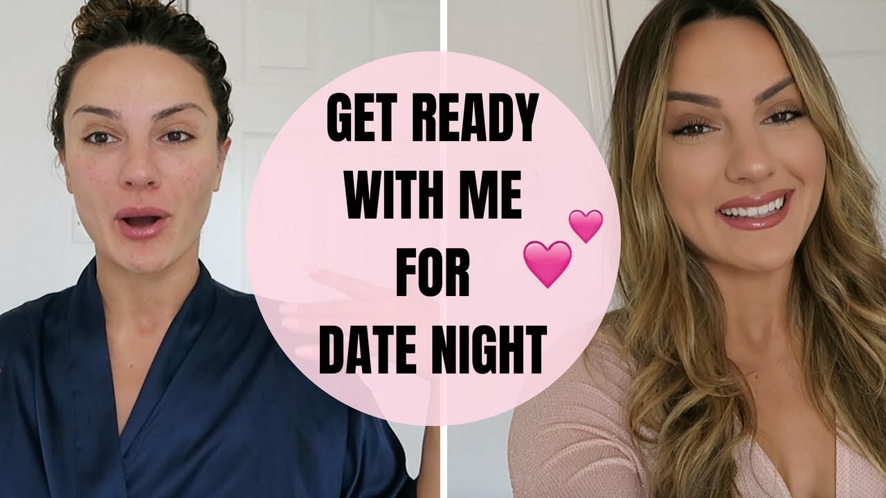 GET READY WITH ME | Make up, Hair, Outfit, Cheeky Date Night!