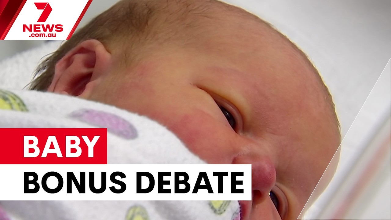 Baby bonus ruled out as birth rate declines | 7NEWS