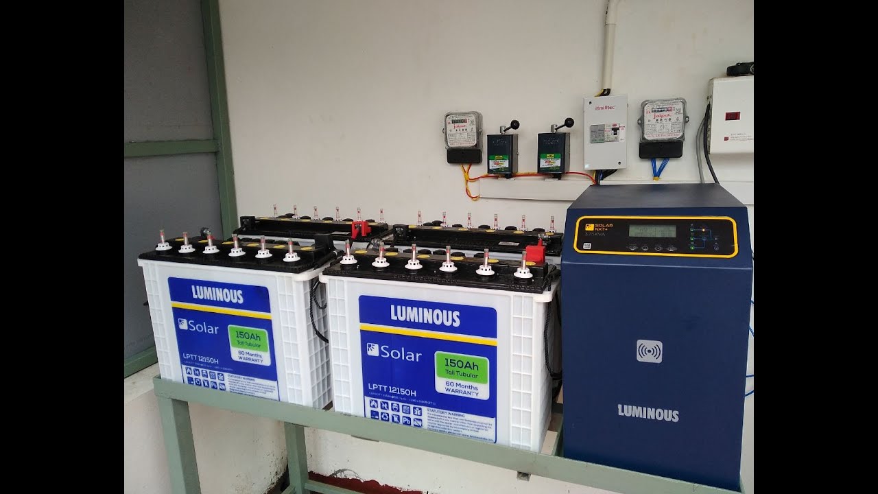 LUMINOUS NXT 3.75KVA SOLAR PCU FULL SETTINGS AND INSTALLATION