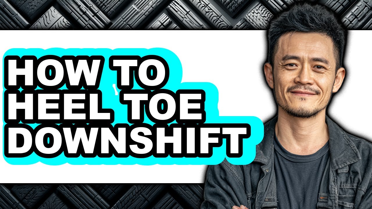 How to Heel Toe Downshift (only Way)