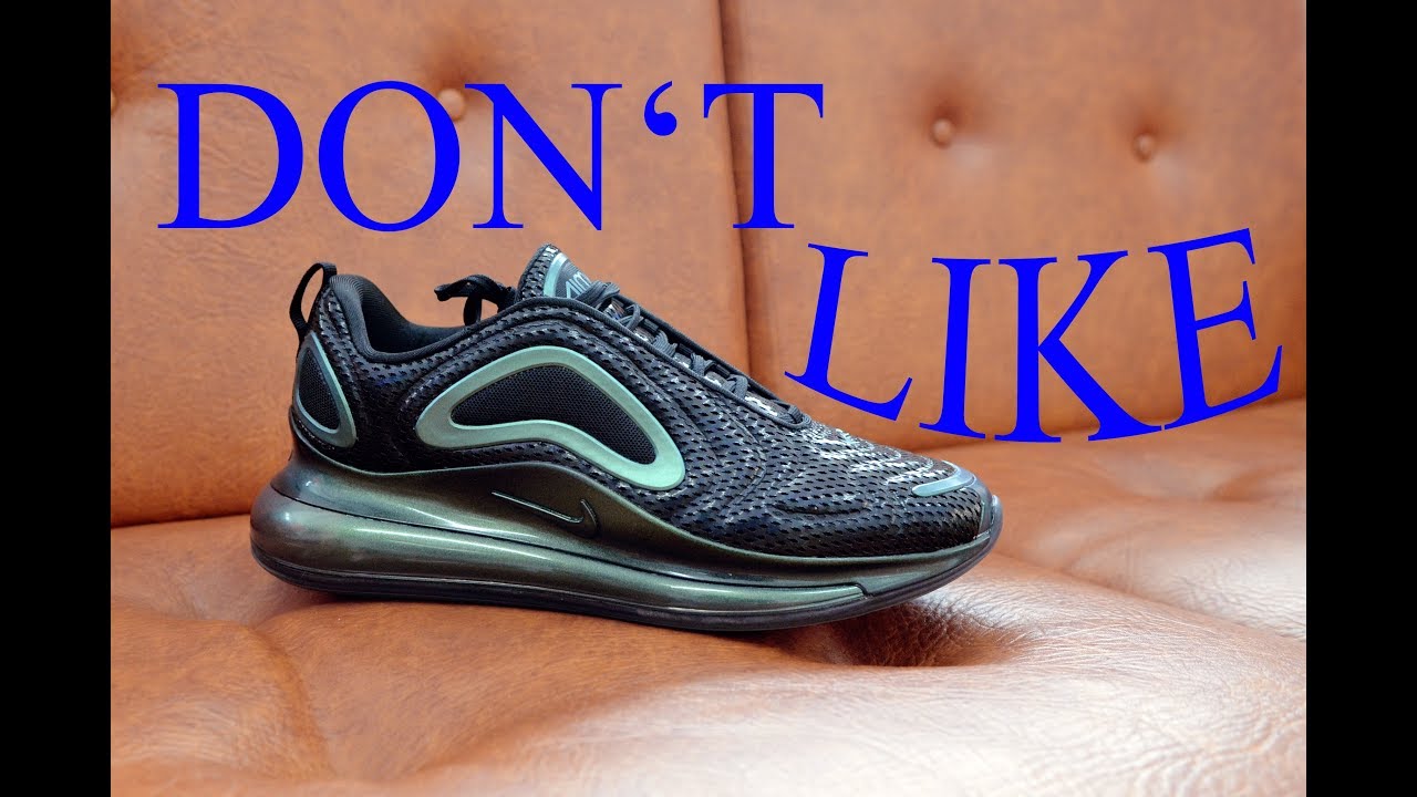 What I don't like about Nike Air Max 720 Throwback Future Pack
