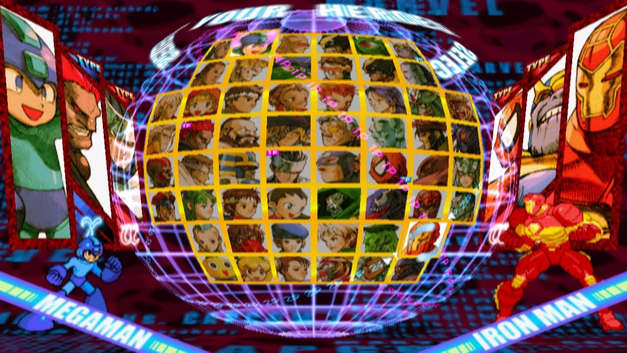 Marvel vs. Capcom 2: New Age of Heroes All Characters [PS2]