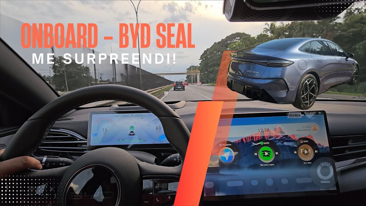 Onboard com o BYD Seal - Afinal, ele entrega tudo que promete?
