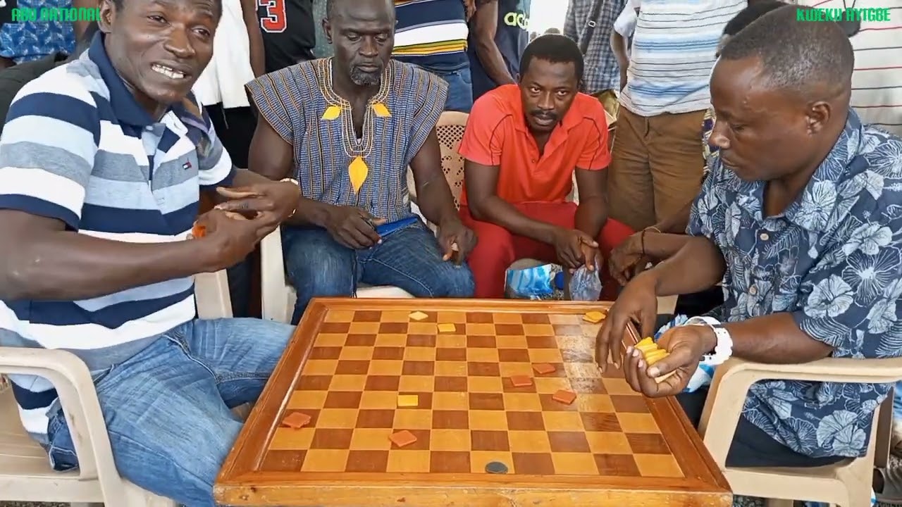 Abu National vs Kweku Ayigbe. Farmers Day Draughts Competition 2022.