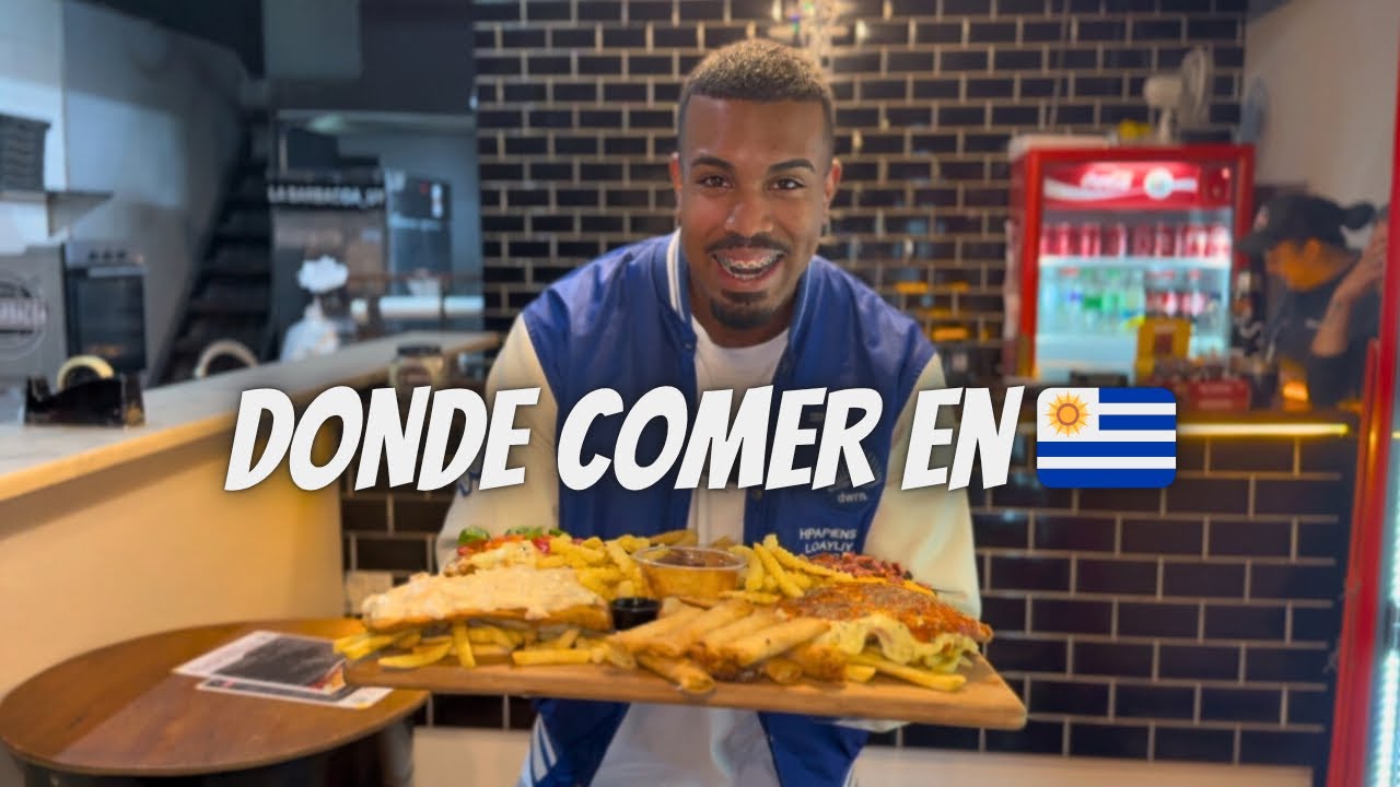 Dónde COMER BARATO en URUGUAY?-Comida Abundante y Éxito Local