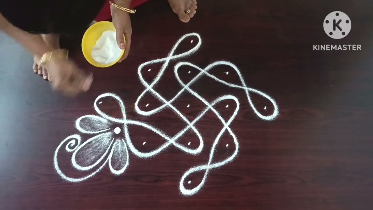 Thai madham special kuttykolam//Chukkala muggulu//Simple daily rangoli designs//Sree rangoli